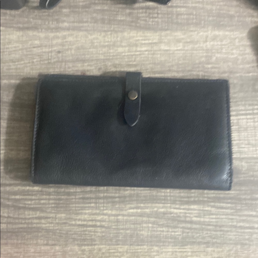 Black Leather Wallet